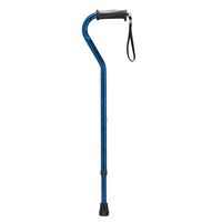 Buy Drive Adjustable Height Offset Handle Cane With Comfortable Gel Hand Grip