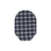 Buy C&S Daily Wear Close End Blue Plaid Ostomy Pouch Cover