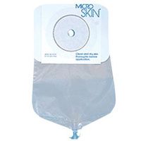 Buy Cymed MicroSkin One-Piece Clear Urostomy Pouch With Thin Hydrocolloid Washer