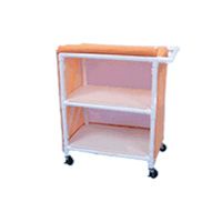 Buy Healthline Two Shelf Linen Cart With Cover