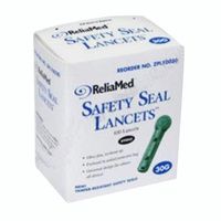 Buy ReliaMed Safety Seal Lancets