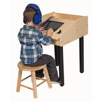 Buy Childrens Factory Angeles Single Station Technology Table With Adjustable Legs