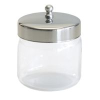 Buy Graham-Field Unlabeled Flint Glass Dressing Jars With Covers