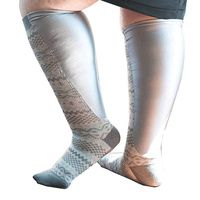Buy Xpandasox Plus Size/Wide Calf Cotton Blend Fairisle Double Cylin Knee High Compression Socks