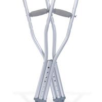 Buy Medline Push-Button Aluminum Crutches