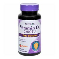 Buy Natrol Vitamin D3 Wild Cherry 2000 IU Tablets