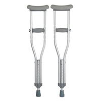 Buy McKesson Push-Button Aluminum Crutches