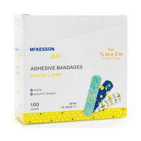 Buy McKesson Kids Assorted Prints Adhesive Strip Bandages