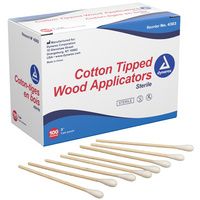 Buy Dynarex Cotton Tipped Applicator with Wood Shaft