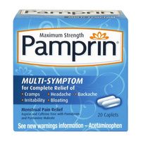Buy Pamprin Maximum Strength Multi-Symptom Menstrual Pain Relief Caplet