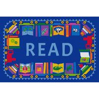 Buy Childrens Factory Angeles Reading Train Carpet