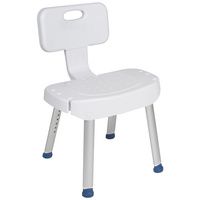 Buy Drive Shower Chair With Folding Back