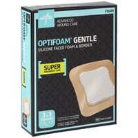 Buy Medline Optifoam Gentle Silicone Face and Border Dressing