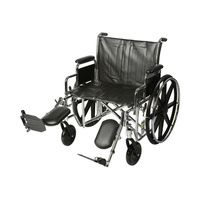 Buy ITA-MED 24 Inch Extra Wide and Extra Strong Adult Wheelchair
