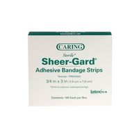 Buy Medline Caring Sheer-Gard Adhesive Bandage Strips