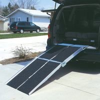 PVI Multifold Reach Utility Ramp With Extended Lip