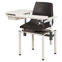 Buy Clinton SC Series E-Z Clean Blood Drawing Chair with ClintonClean Flip Arm and Drawer
