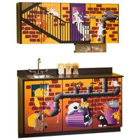 Buy Clinton Pediatric Imagination Series Alley Cats and Dogs Base and Wall Cabinets