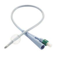Buy Cardinal Two-Way Dover Silicone Foley Catheter - 5cc Balloon Capacity