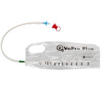 Buy Hollister VaPro Plus Touch Free Male Hydrophilic Intermittent Catheter - Straight Tip