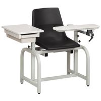 Buy Clinton Standard Lab Series Blood Drawing Chair with ClintonClean Flip-Arm and Drawer