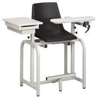 Buy Clinton Standard Lab Series Extra-Tall Blood Drawing Chair with ClintonClean Flip-Arm and Drawer