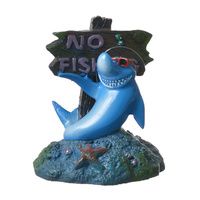 Buy Blue Ribbon Cool Shark No Fishing Sign Ornament