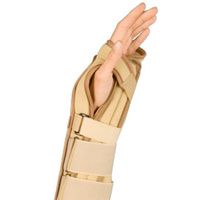 Buy AT Surgical Naugahyde 11.5 Inch Contoured Wrist Splint With 2 Metal Bonings