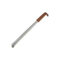 Buy Vive Metal Shoe Horn with Leather Hand Grip
