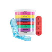 Buy Vive Pill Organizer Plastic Box