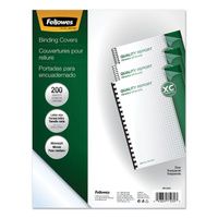 Buy Fellowes Crystals Transparent Presentation Covers for Binding Systems