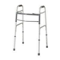 Buy Medline Standard Two-Button Folding Walkers without Wheels
