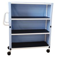 Buy MJM International Echo Three Shelf Jumbo Linen Cart