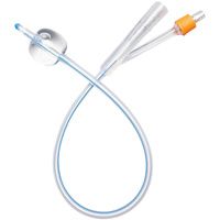 Buy Medline Two-Way 100% Select Silicone Straight Tip Foley Catheter - 30cc Balloon Capacity