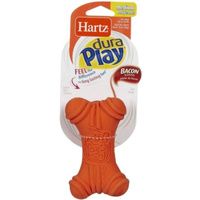 Buy Hartz Dura Play Bacon Scented Soft Dog Bone Toy Medium