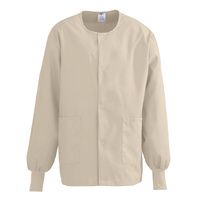 Buy Medline ComfortEase Unisex Crew Neck Warm-Up Jacket - Khaki