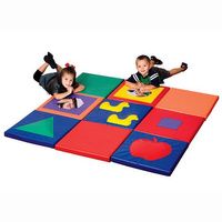 Buy Childrens Factory Shape and Play Sensory Mat Squares
