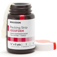 McKesson Iodoform Packing Cotton Strips