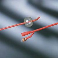 Buy Bard Bardex Lubricath Two-Way Tiemann Model Red Foley Catheter With 5cc Balloon Capacity