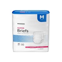 Buy McKesson Unisex Moderate Absorbency Adult Super Incontinence Brief