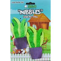 Buy AE Cage Company Nibbles Potted Plants Loofah Chew Toy