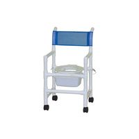 Buy MJM Folding Shower Chair with Slide Out Commode Pail