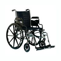 Invacare Tracer IV 24 Inches DeskLength Arms Bariatric Wheelchair