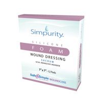 Buy Safe N Simple Simpurity Sacrum Foam Wound Dressing With Silicone Adhesive Border