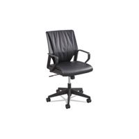 Buy Safco Priya Leather Mid Back Chair