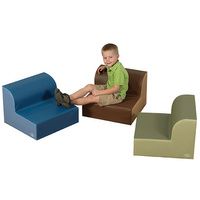 Buy Childrens Factory Library Trio Chairs Set