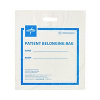 Buy Medline Plastic Patient Belonging Bag with Patch Handle