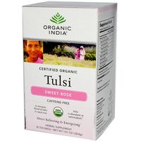 Buy Organic India Sweet Rose Tulsi Tea