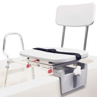 Buy Snap-N-Save Sliding Tub-Mount Transfer Bench With Swivel Seat And Back