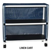 Buy MJM International Echo Two Shelf Linen Cart
